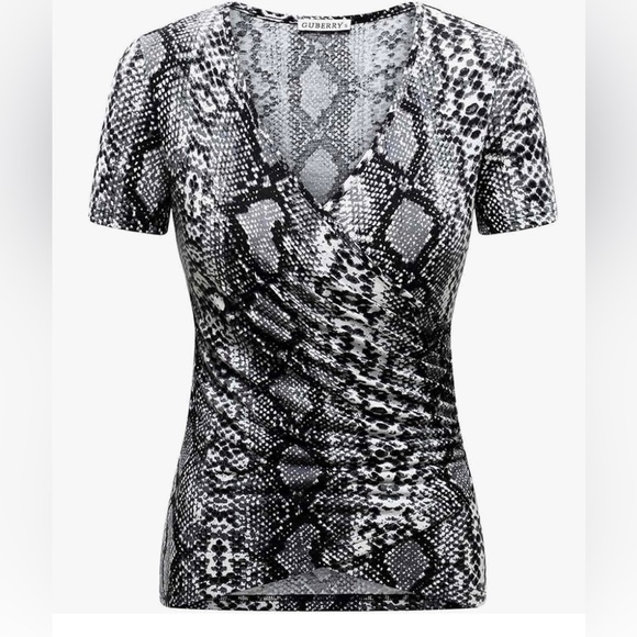 Gueberry Tops - Womens v neck blouse